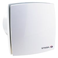 Вентилятор декоративный осевой Vents 100 ЛД Авто D100 белый картинка